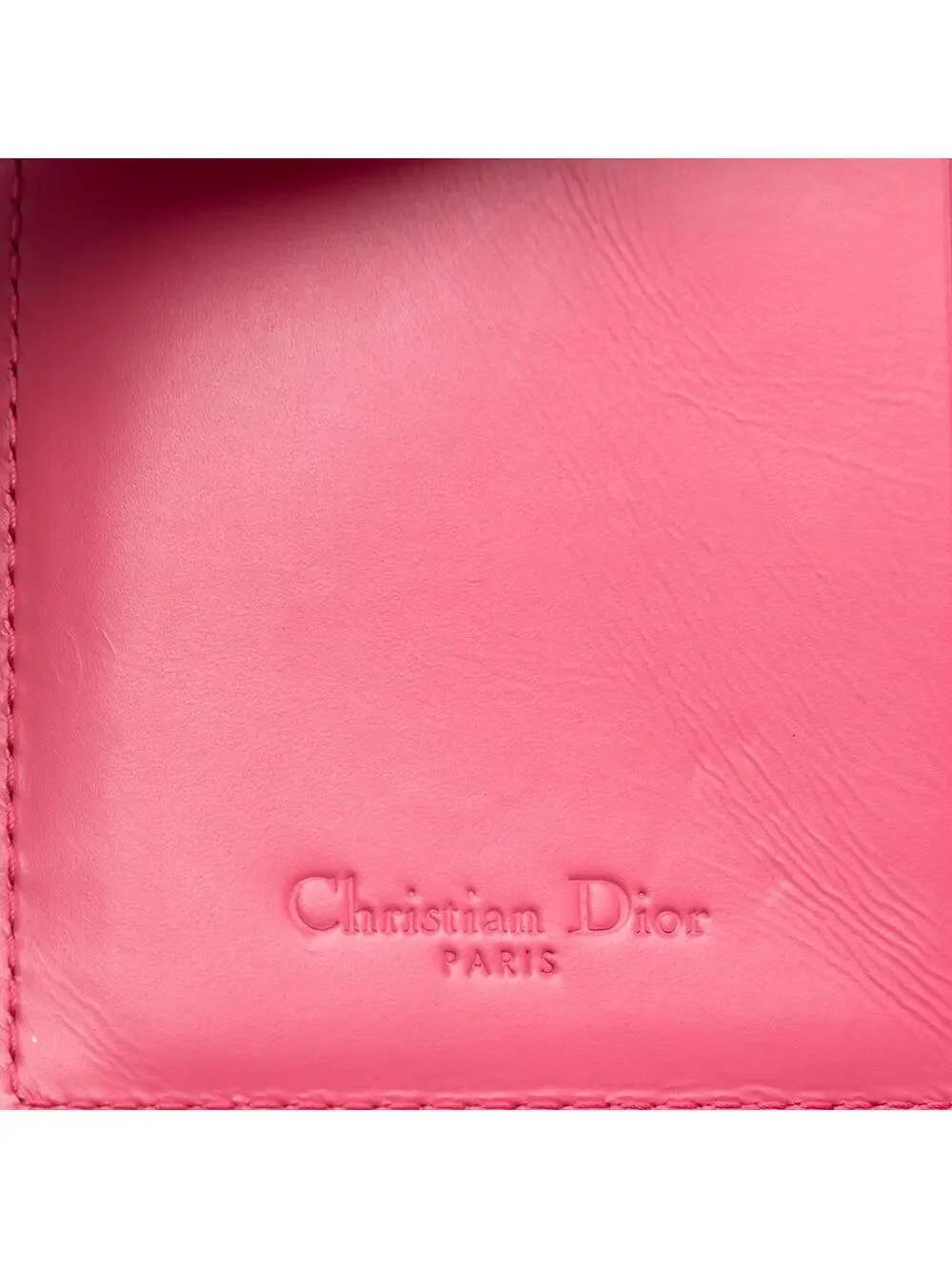 Dior Patent Cannage Lady French Wallet #304119D40B